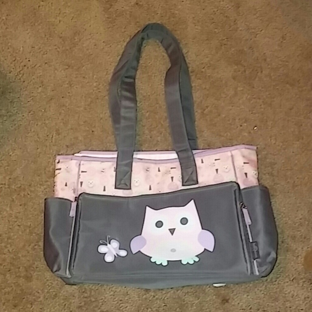 Owl diaper bag